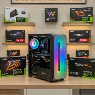 سیستم گیمینگ ( 3 اکونومی ) core i5 رم 8 گرافیک 8GB همراه با گارانتی کد (g21)